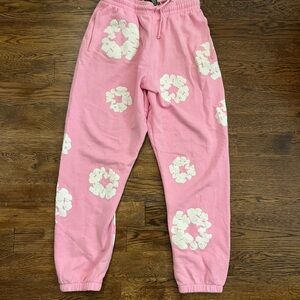 Denim Tears pink sweatpants
